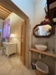 Kúpeľňa v ubytovaní Antica Casa del Glicine