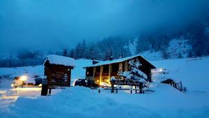 La Ferme du Grand Paradis v zimě
