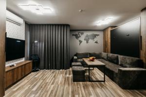 Χώρος καθιστικού στο APARTAMENTY PARK CITY