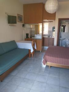 Kuchyňa alebo kuchynka v ubytovaní Summer Garden Αpartments & Studios