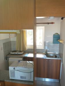 Kuchyňa alebo kuchynka v ubytovaní Summer Garden Αpartments & Studios