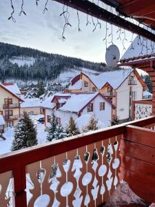 Sadyba u Halyny Sunrise að vetri til