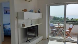 Kuchyň nebo kuchyňský kout v ubytování apartment istria