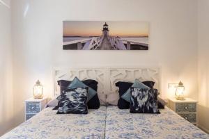 Posteľ alebo postele v izbe v ubytovaní Apartamento Casco Histórico , playa Postiguet