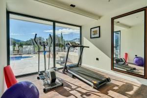 Fitness centrum a/nebo fitness zařízení v ubytování Sia Mare Residence