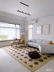 Istumisnurk majutusasutuses 小島拾光 宜蘭田間包棟民宿Taiwan Yilan Private Villa Paddy view with tranquil & chill vibes