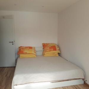 Postel nebo postele na pokoji v ubytování La Rancu in Sportivilor