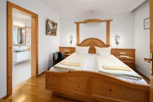 Postel nebo postele na pokoji v ubytování Hotel Preishof