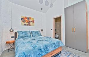 Ein Bett oder Betten in einem Zimmer der Unterkunft Villa Marušići 2140