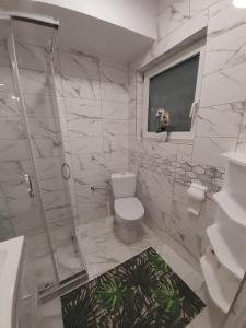 Kúpeľňa v ubytovaní Domek ANNA + 24 fotografií
