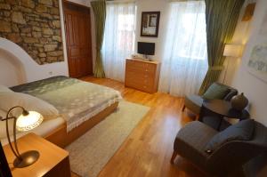 TV a/nebo společenská místnost v ubytování Apartment Driovier 31
