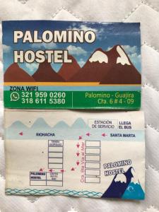 Majutusasutuses Palomino Hostel olev sertifikaat, autasu, silt või muu dokument