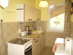 Kuchyňa alebo kuchynka v ubytovaní Ország Apartmanház