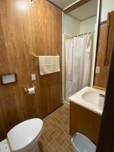 Ванная комната в DENALI ALASKA KOA - formerly Denali RV Park & Motel