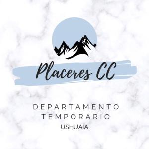un logo pour une entreprise spécialisée dans les montagnes dans l'établissement PlaceresCC, à Ushuaia