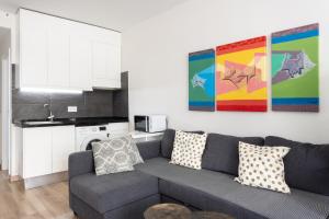 A kitchen or kitchenette at Home2Book Sea View Studio Puerto de la Cruz