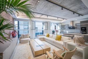Casona Seis Lunas Apartment的厨房或小厨房