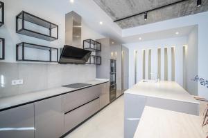 Casona Seis Lunas Apartment的厨房或小厨房
