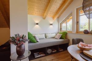 Χώρος καθιστικού στο DAS SALZBERG Hideaway Bad Aussee - Adults only