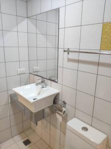 Koupelna v ubytování Hostel Jiizu