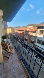 Balkón nebo terasa v ubytování El Capricho de Cangas 2H - WiFi - Garaje - Hidromasaje - VUT-3001-AS