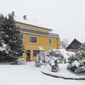 Pension Pastis v zimě