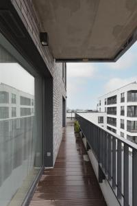 Balkón alebo terasa v ubytovaní Mokotów Apartment LUX with Parking by Renters Prestige + 17 fotografií