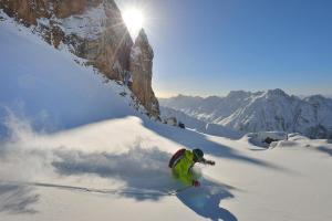 Apartment in Ischgl at the ski bus stop v zime