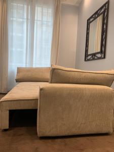 Khu vực ghế ngồi tại Charming Eiffel Tower Appartement