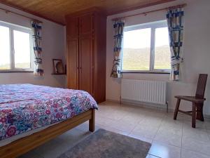 Voodi või voodid majutusasutuse Cottage 396 - Roundstone toas