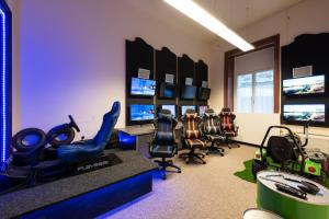 Fitness centrum a/nebo fitness zařízení v ubytování Hotel Terrace