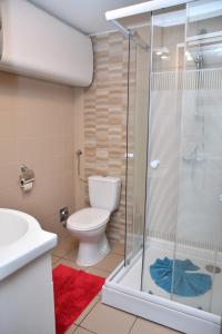 Koupelna v ubytování Föveny Apartmanok