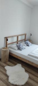 Postel nebo postele na pokoji v ubytování Śpij w Kudowie Apartament i pokoje gościnne