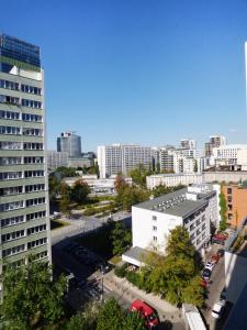Výhľad na mesto Varšava alebo výhľad na mesto priamo z apartmánu