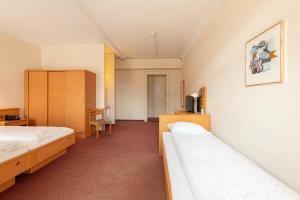 Postel nebo postele na pokoji v ubytování Hotel Terrace