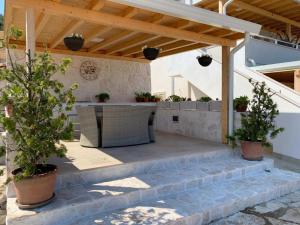 A balcony or terrace at Casa Sole Mare