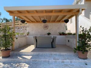 A balcony or terrace at Casa Sole Mare