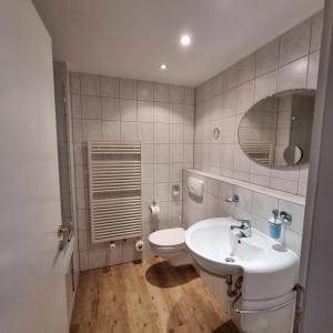 Ванна кімната в Hotel Bergstätter Hof