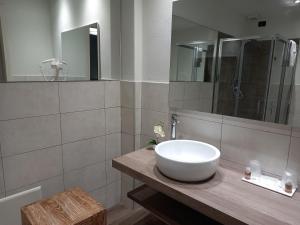 Koupelna v ubytování Residenza Novi