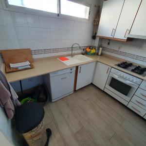 Kuchyň nebo kuchyňský kout v ubytování Albirelax