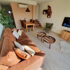 TV a/nebo společenská místnost v ubytování Albirelax