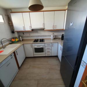 Kuchyň nebo kuchyňský kout v ubytování Albirelax