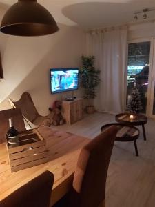 TV a/nebo společenská místnost v ubytování Albirelax