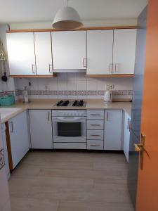 Kuchyň nebo kuchyňský kout v ubytování Albirelax