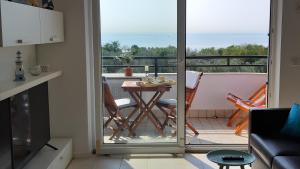 Balkón nebo terasa v ubytování apartment istria