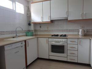 Kuchyň nebo kuchyňský kout v ubytování Albirelax