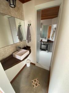 Kylpyhuone majoituspaikassa Casa Tapera Nova