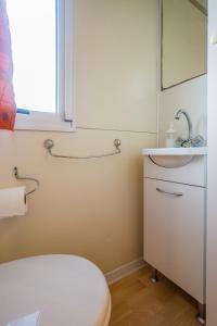 Kúpeľňa v ubytovaní Lipicai Apartmanházak
