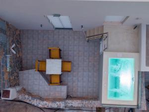 Koupelna v ubytování Istron MiraBella Villas