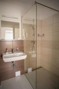 Kúpeľňa v ubytovaní BIVIO hotel